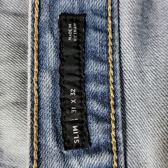 PacSun Slim Medium Wash Jeans/  31X 32. - Picture 11 of 13